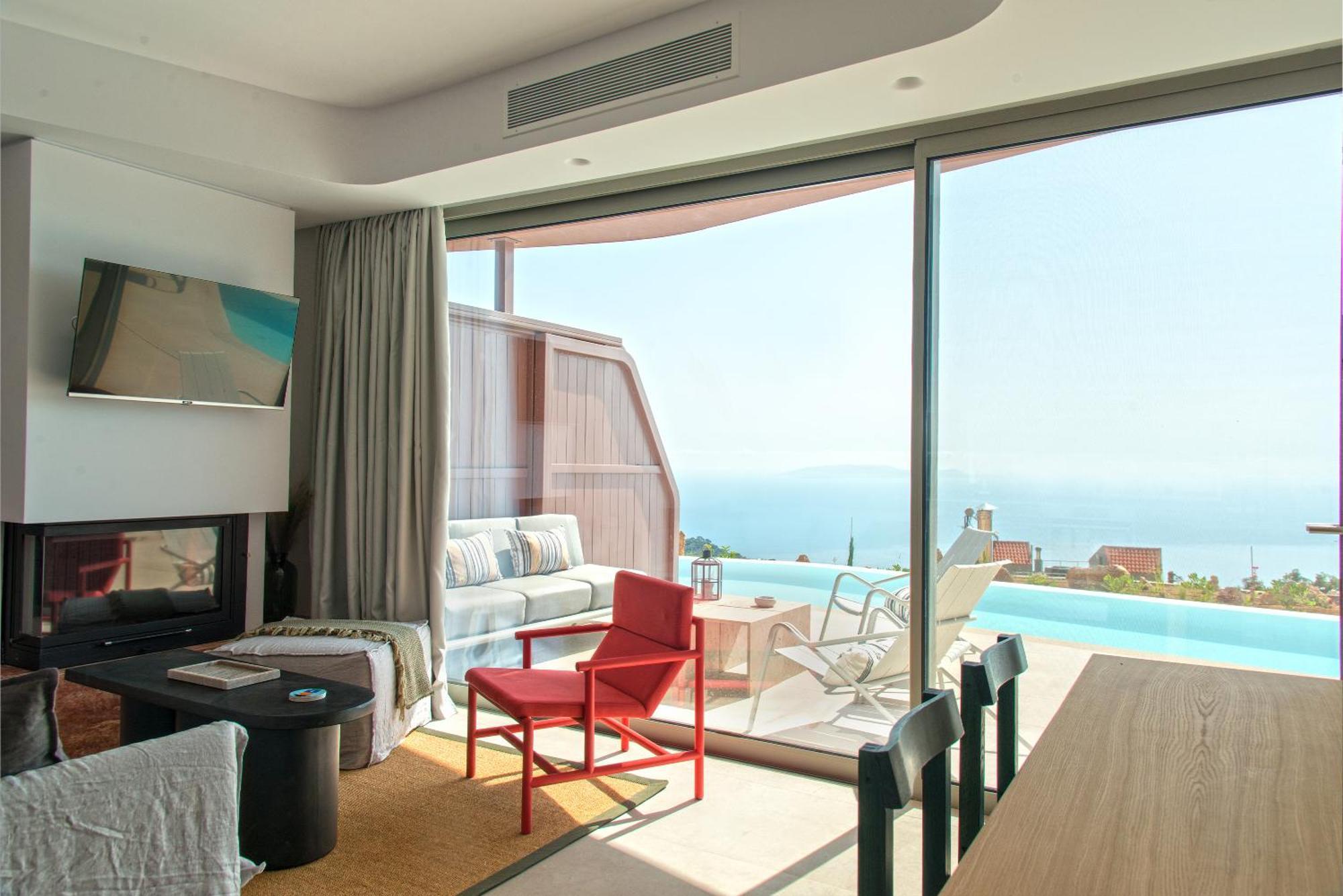 Plethora Luxury Suites Rodhia  Ngoại thất bức ảnh